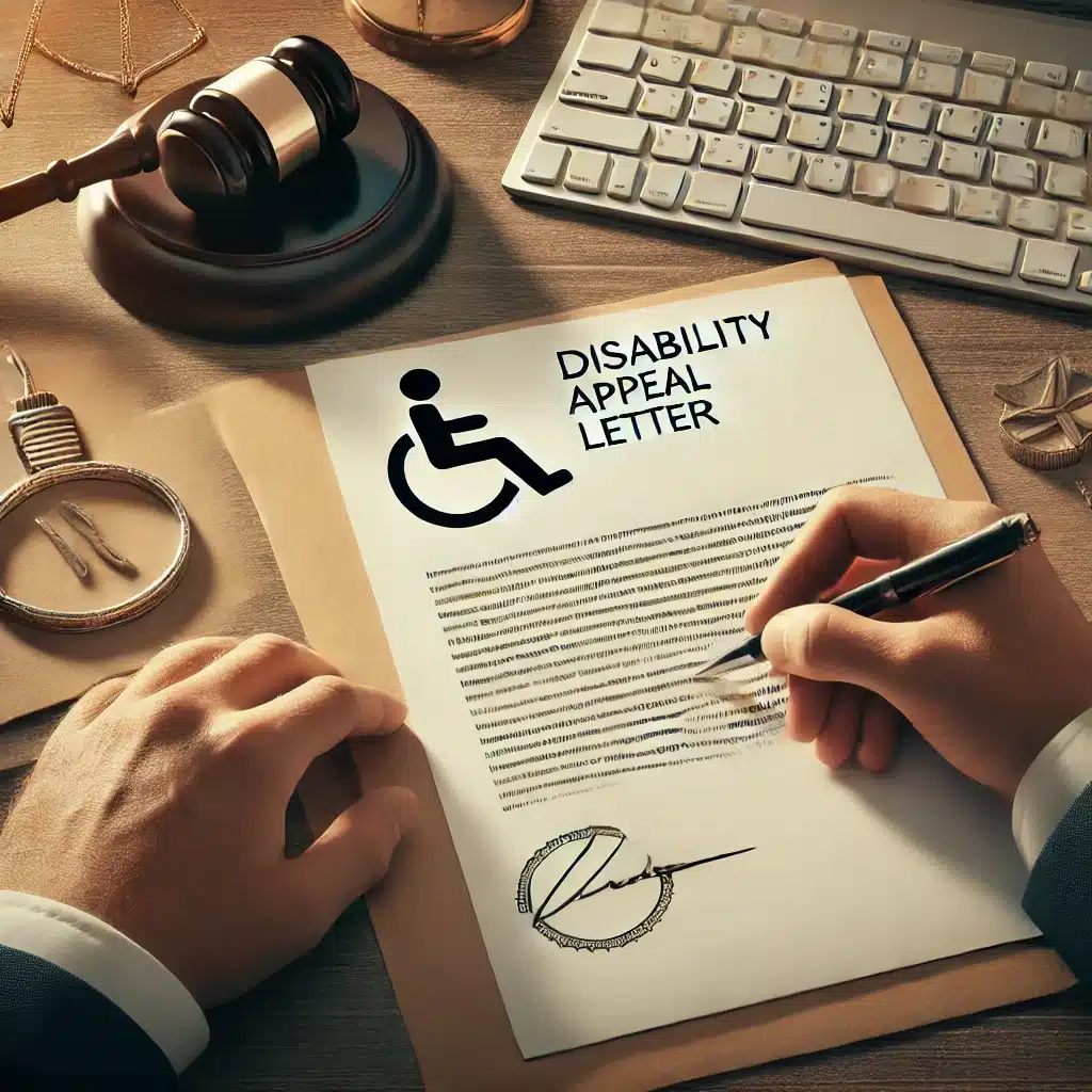Disability Appeal Letter