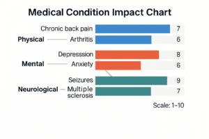 Medical Condition Impact Chart