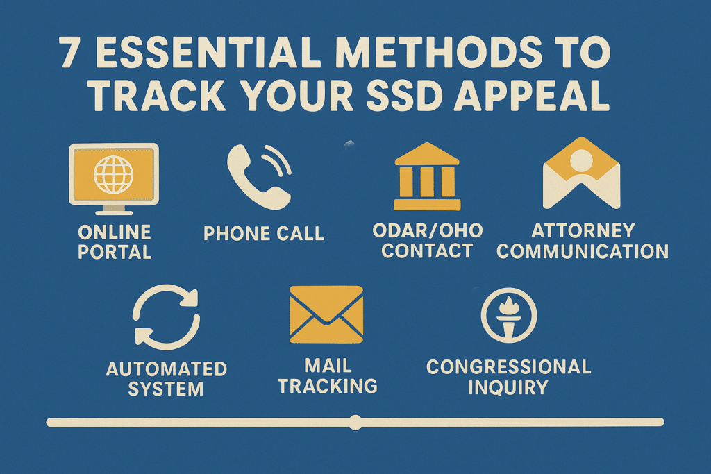 7 Essential Methods to Track Your SSD Appeal