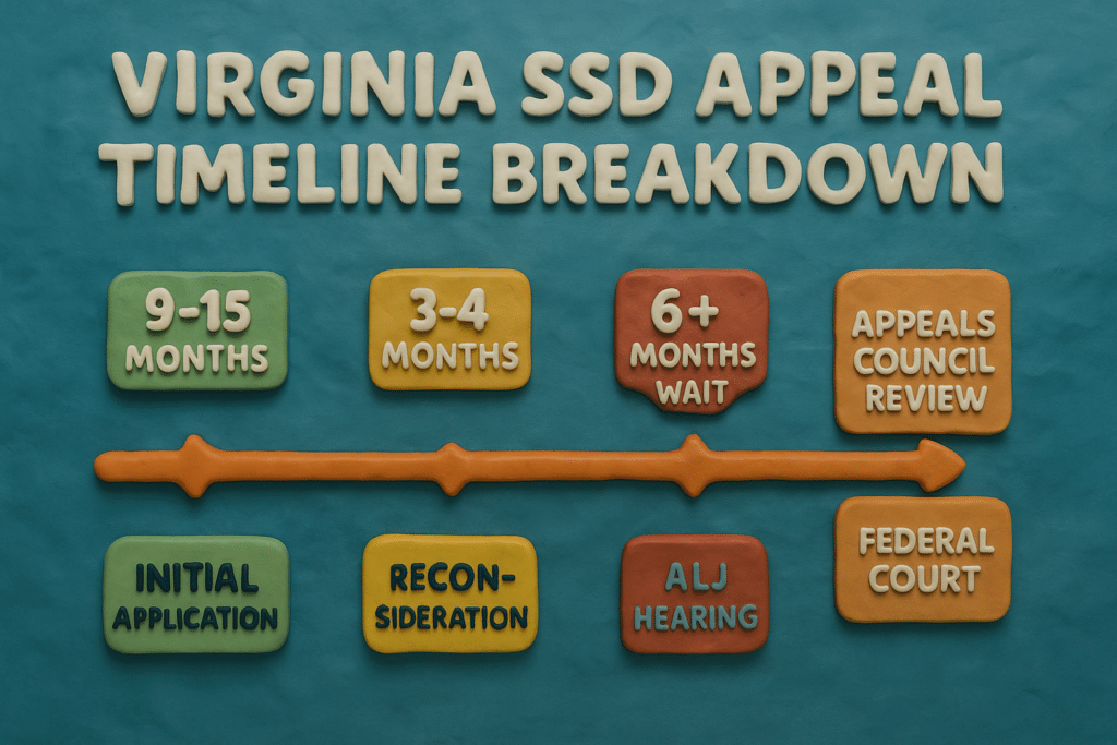 Virginia SSD Appeal Timeline Breakdown