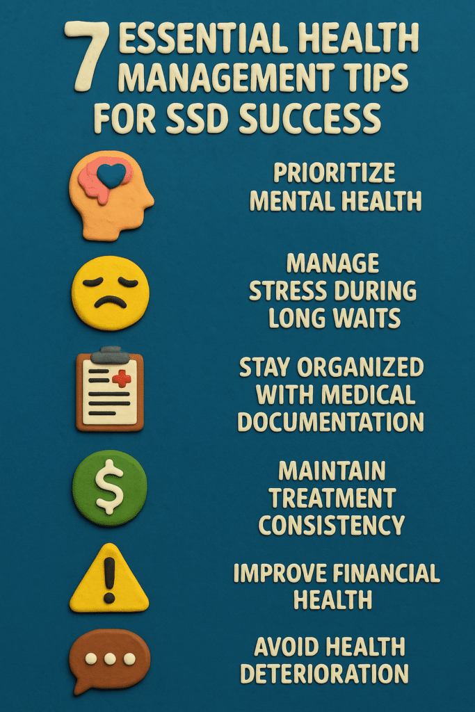 7 Essential Health Management Tips for SSD Success