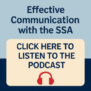 Effective Communication with the SSA