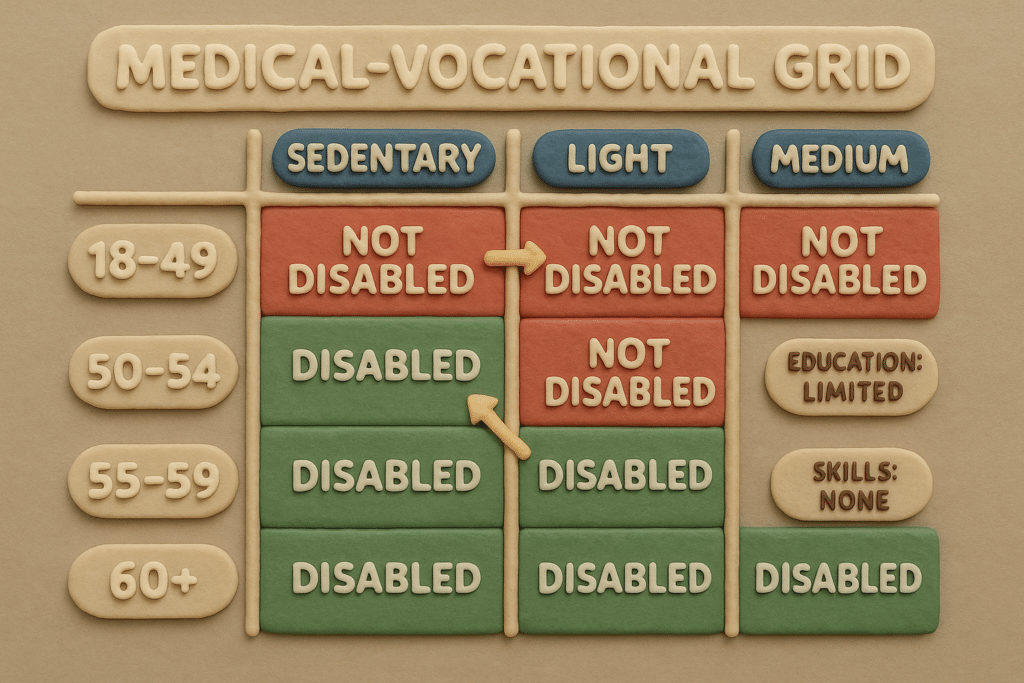 Medical Vocational Grid