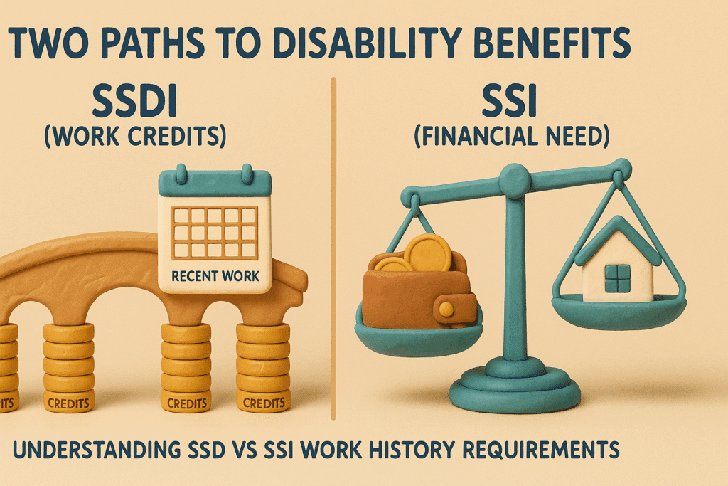 Two Paths to Disability Benefits