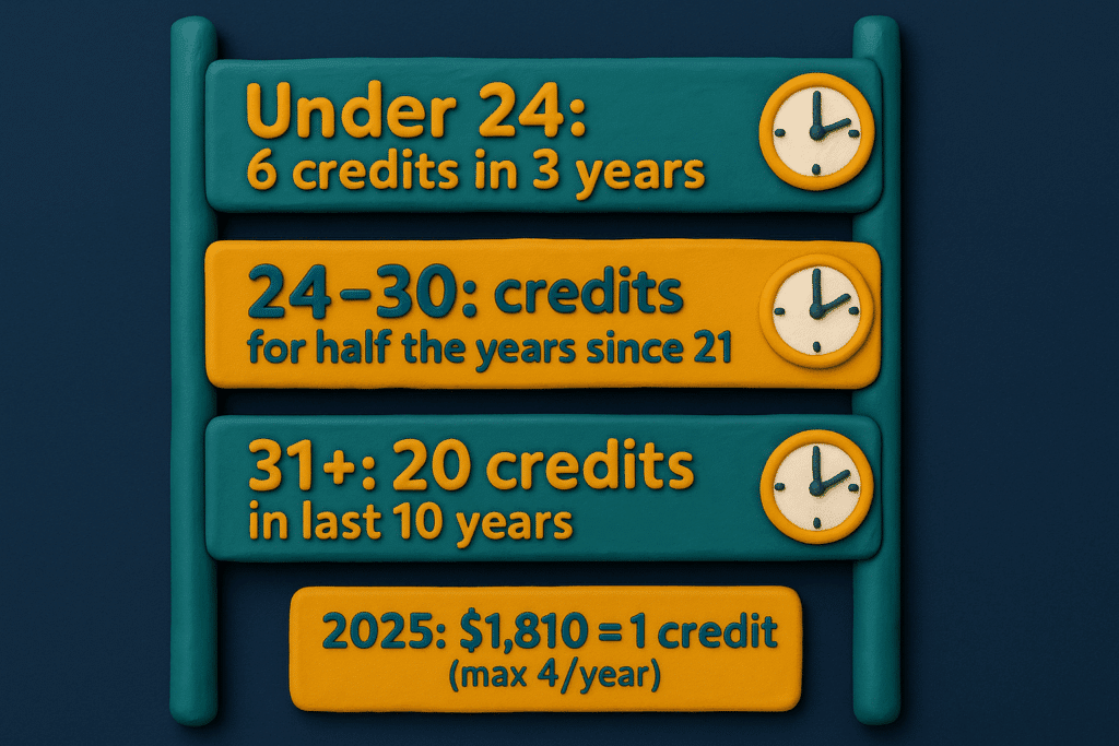 Work Credits Ladder