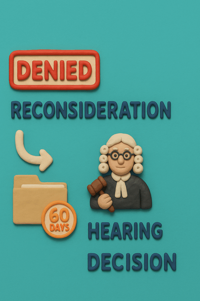 Reconsideration vs Hearing