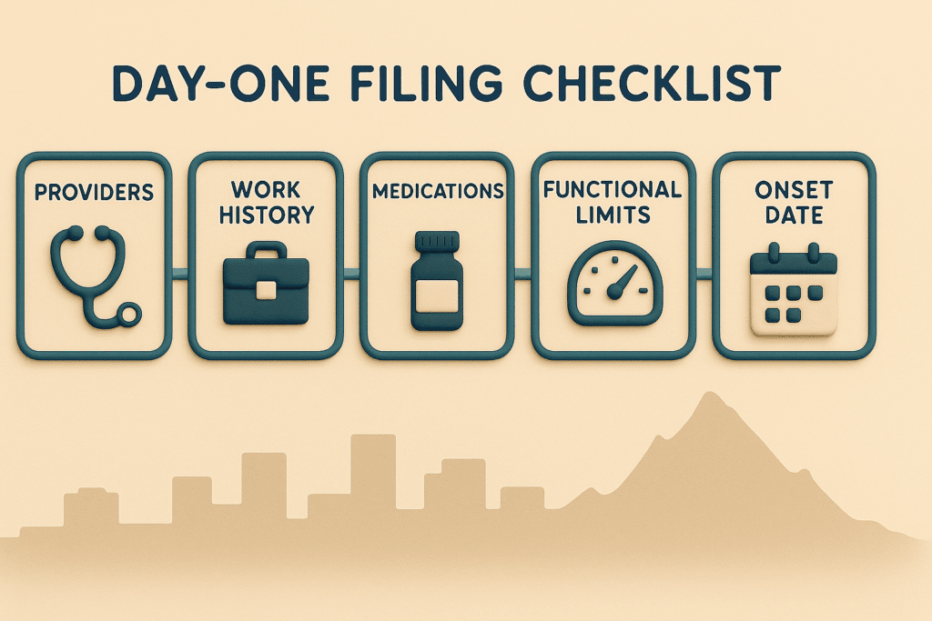 Day-One Filing Checklist
