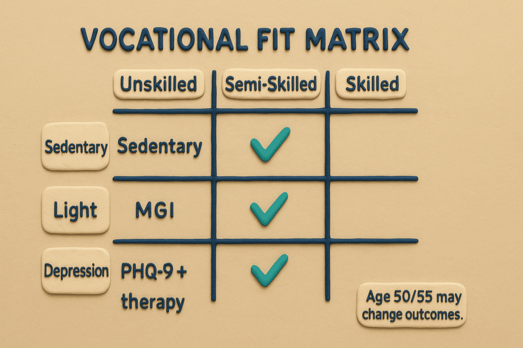 Vocational Fit Matrix
