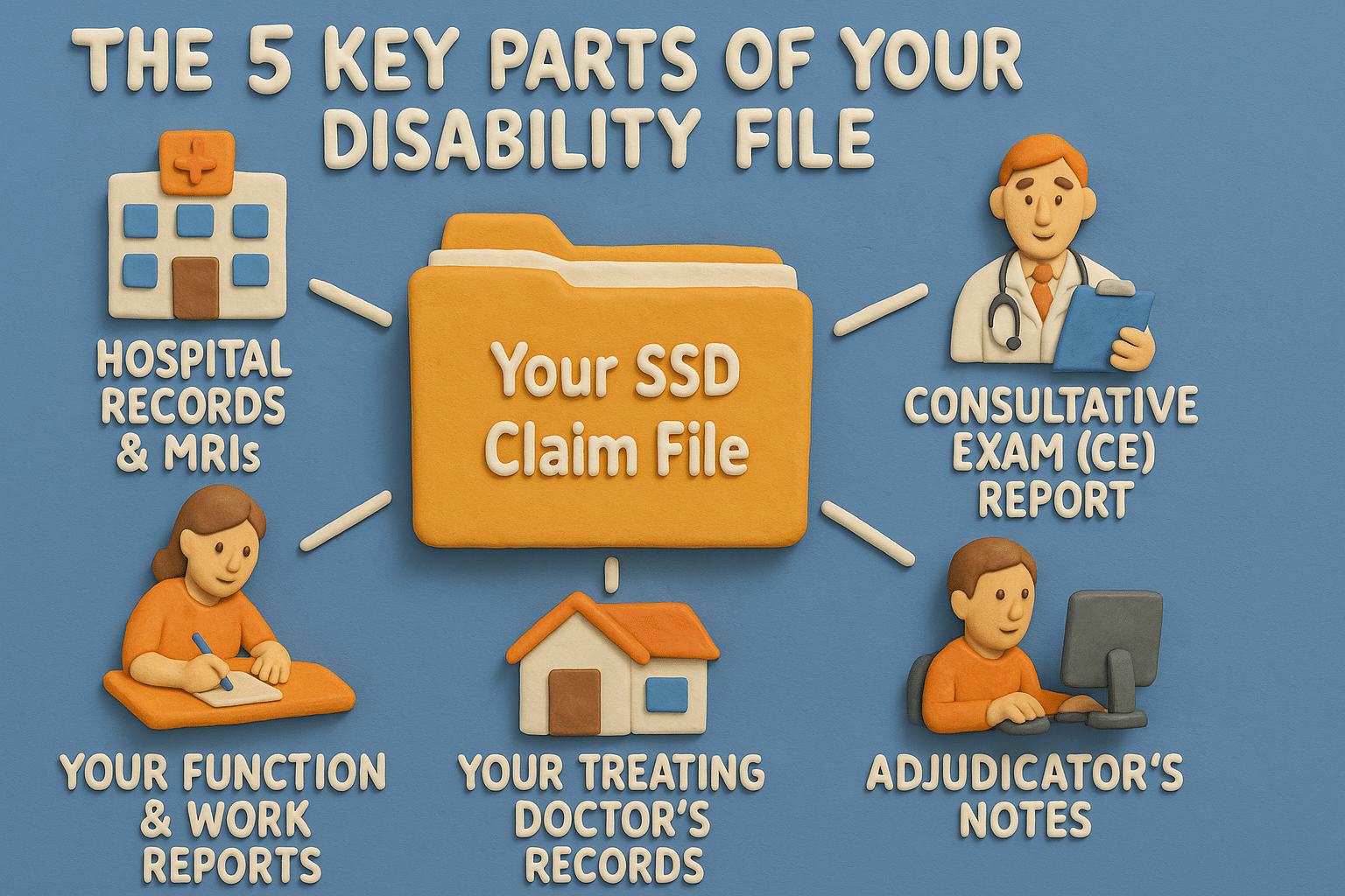 The 5 key parts of your disability file